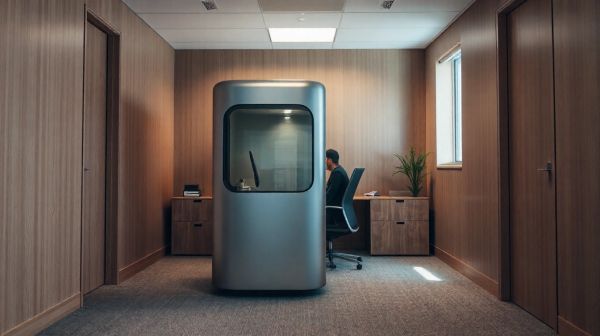 5 raisons de choisir une cabine acoustique pour votre bureau